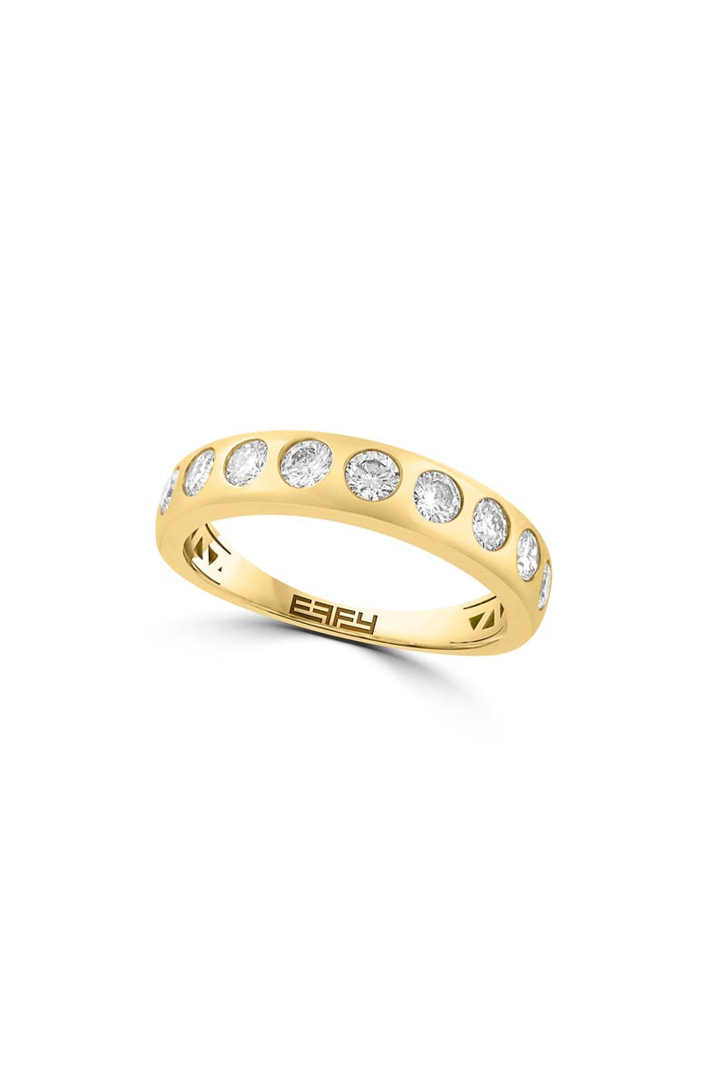 EFFY Lab-Grown Diamond Stacking Ring, Main, color, Gold