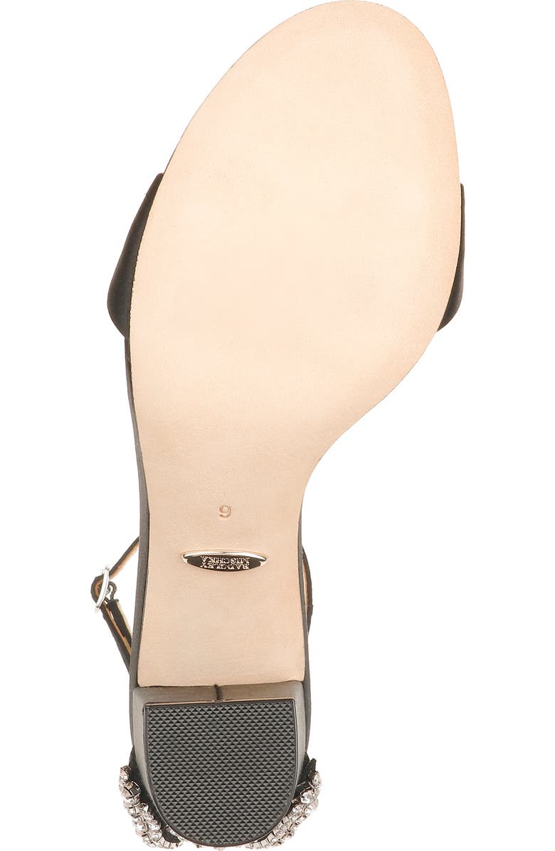 Badgley Mischka Collection Badgley Mischka Zabella Embellished Ankle Strap Sandal, Alternate, color,