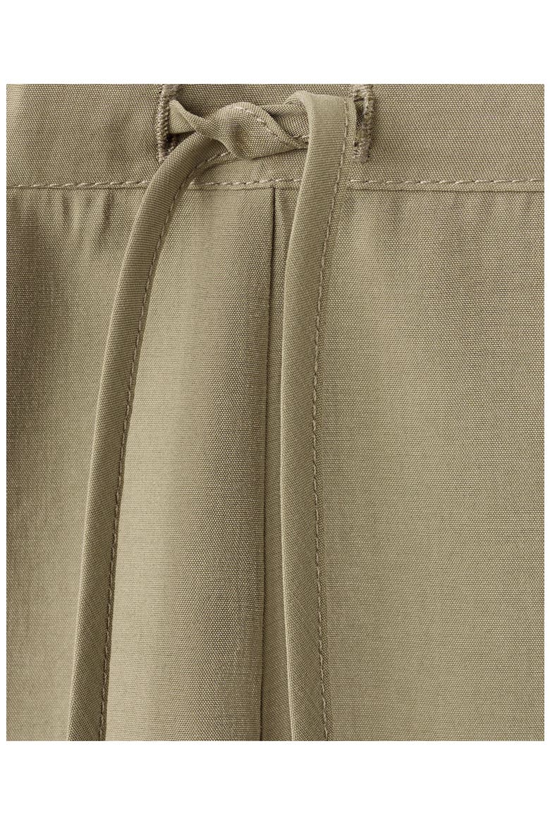 High Waist Wide Leg Pants, Alternate, color, KHAKI GREEN