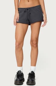 EDIKTED Leeroy French Terry Shorts