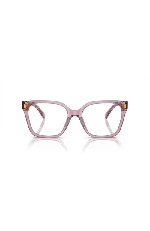 Ralph 53mm Square Optical Glasses In Gold