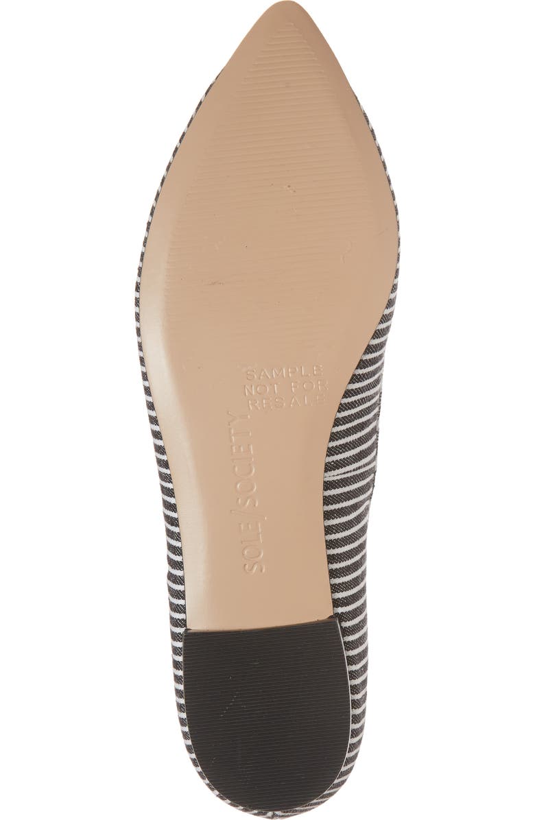 Sole Society Libry Crystal Embellished Flat, Alternate, color,
