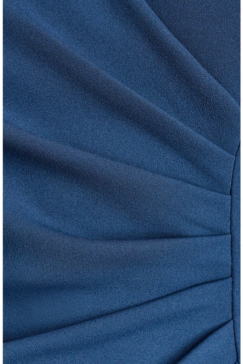 Scuba Crepe Sheath Dress, Alternate, color, INDIGO