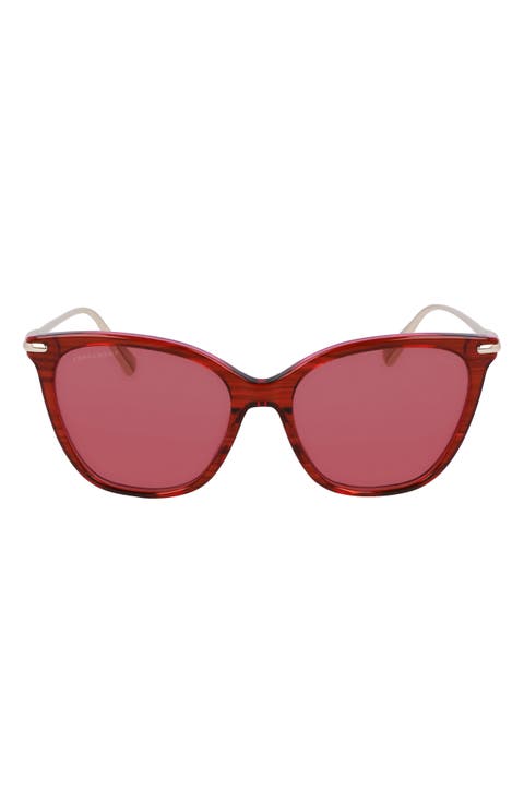 Roseau 55mm Rectangular Sunglasses