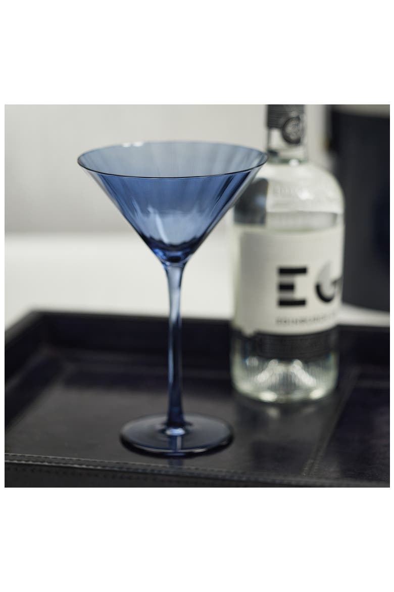 Malden Optic Set of 4 Martini Glasses, Alternate, color, TURQUOISE