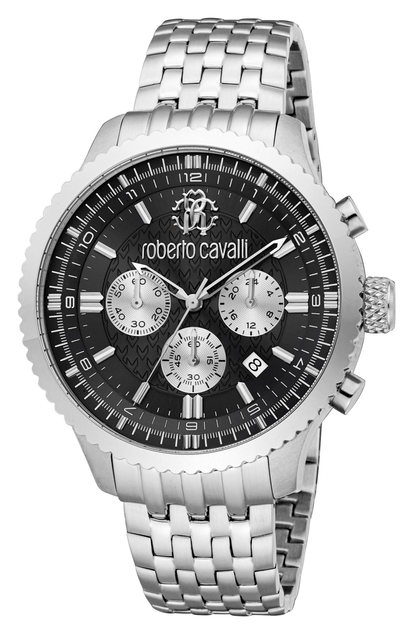 Stile Chronograph Bracelet Watch, 44mm