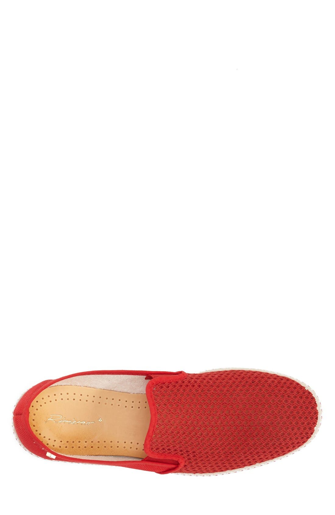 Rivieras 'Classic' Slip-On, Alternate, color, Rouge Red