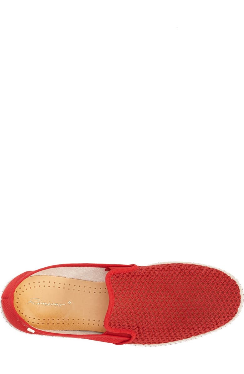 Rivieras 'Classic' Slip-On, Alternate, color, Rouge Red