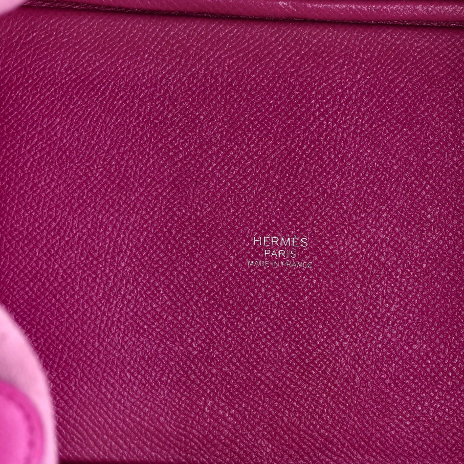 Pre-Owned Hermes Picotin Lock Bag Tressage Epsom PM, Alternate, color, Magnolia/Bleu Saphir/Craie