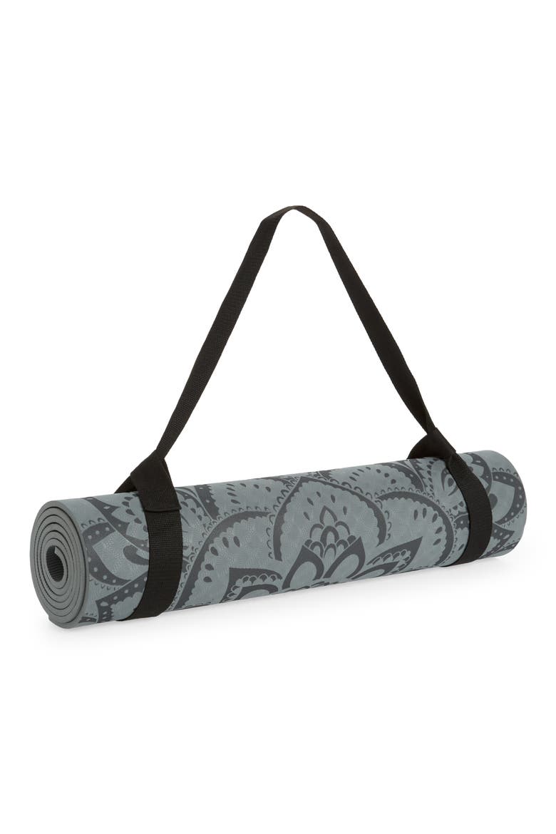 Flow Yoga Mat, Alternate, color, CHARCOAL