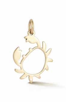 Ember Fine Jewelry 14K Gold Crab Charm