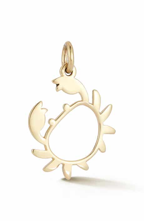 Ember Fine Jewelry 14K Gold Crab Charm
