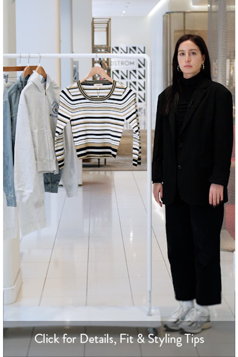 Yukio Stripe Crewneck Top video