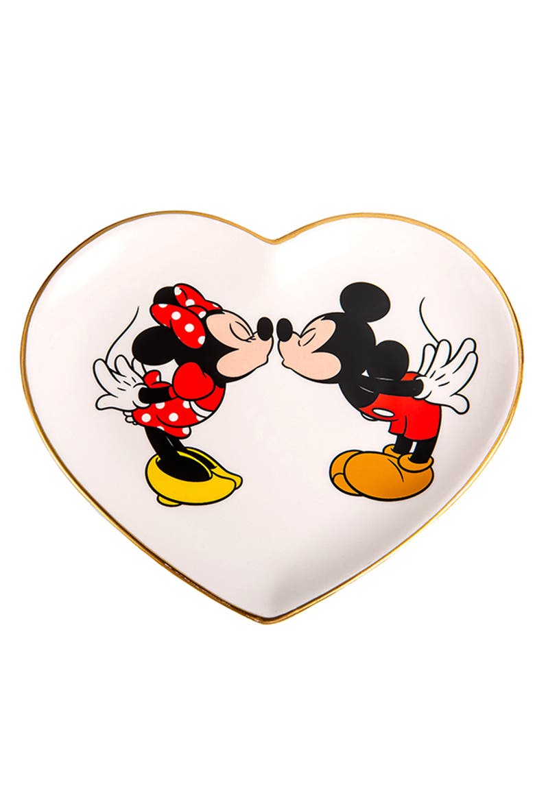 Mickey Mouse and Minnie Mouse Jewelry Tray, Main, color, Multicolor