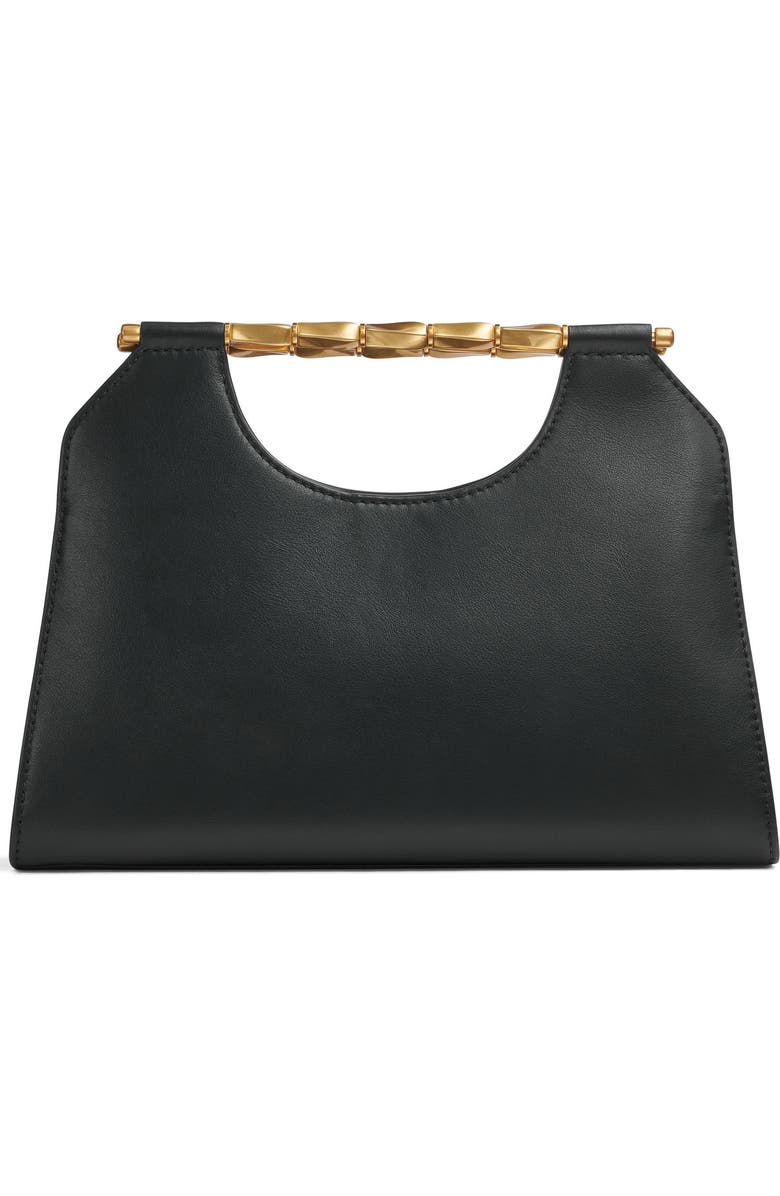 Donna Karan New York Commack Clutch, Alternate, color, Black/Gold