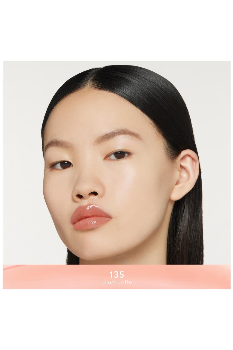 Limited Edition Hydrating Plumping Lip Gloss, Alternate, color, 135 LAURA LATTE