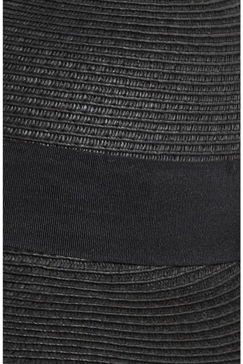 Wide Brim Sun Hat, Alternate, color, BLACK