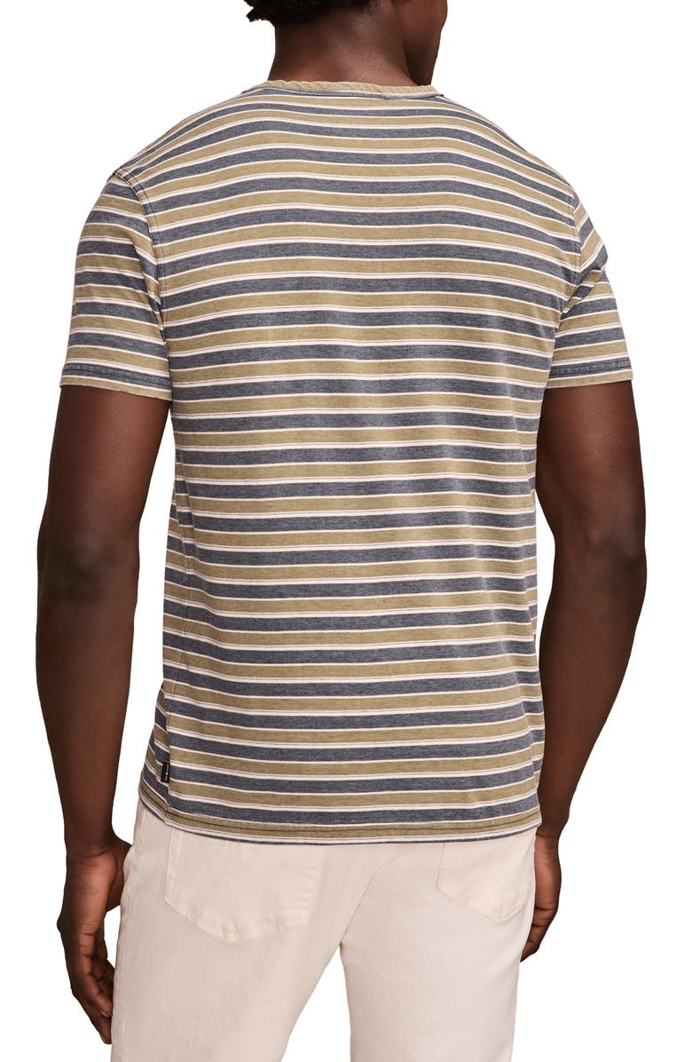 Lucky Brand Burnout Stripe Henley, Alternate, color, 