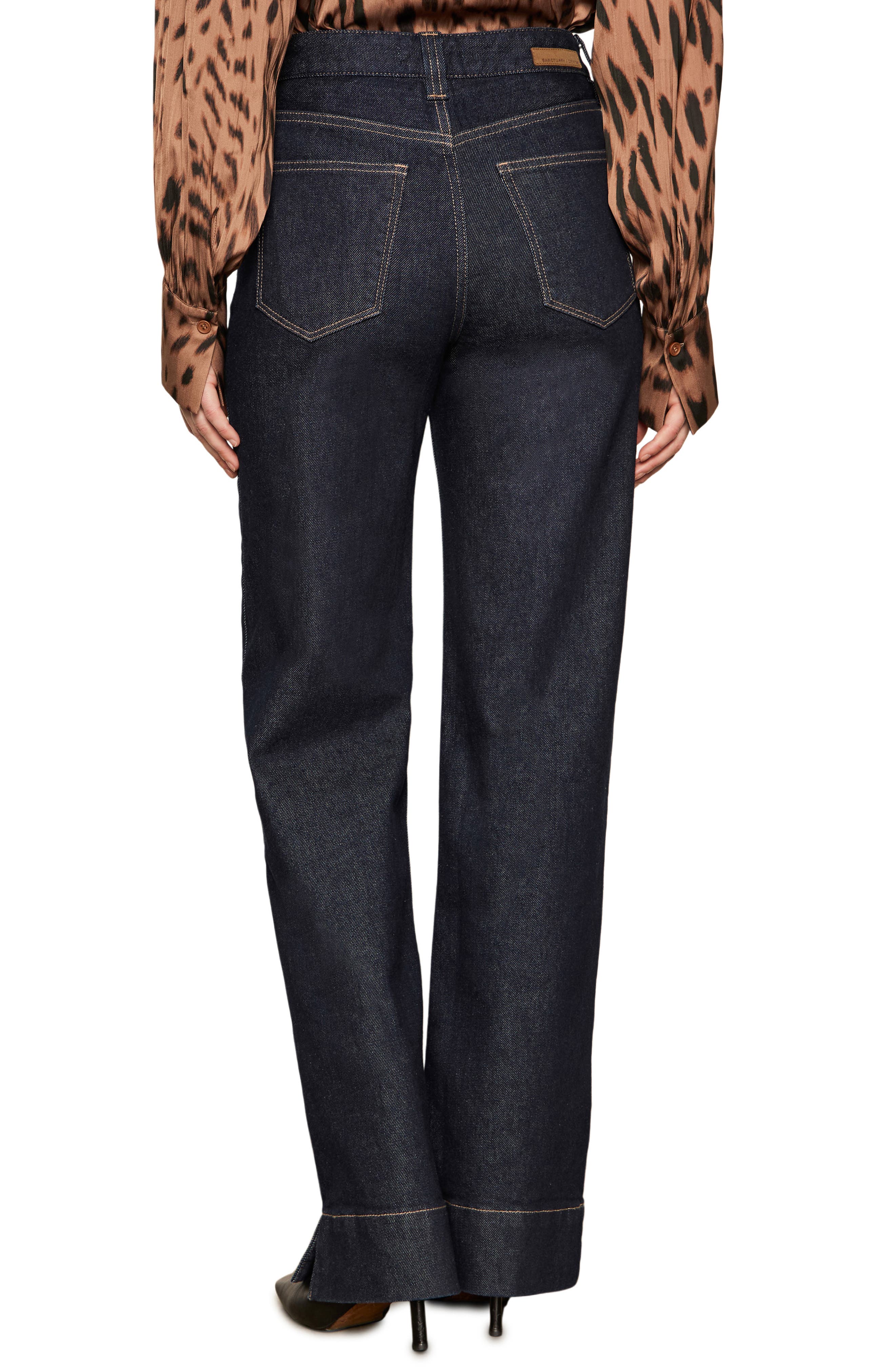 Elara Slim Wide Leg Jeans - image 2