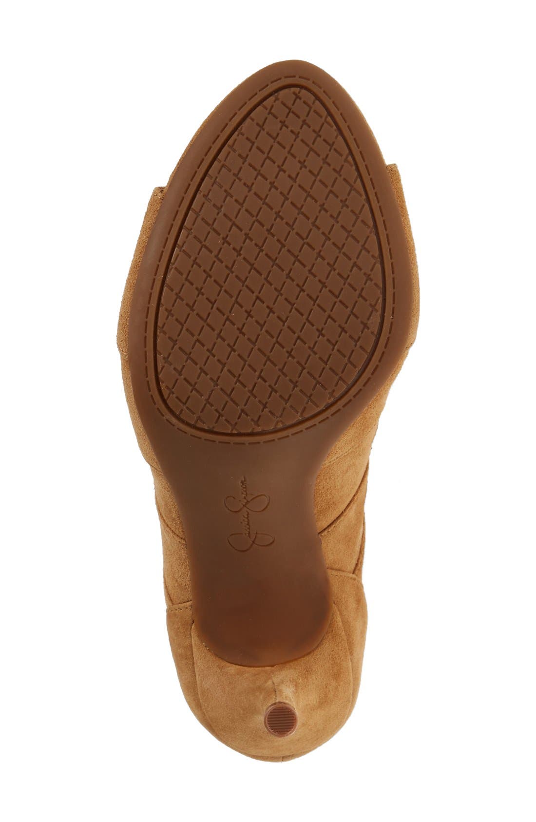 Jessica Simpson 'Mahiri' Ghillie Open Toe Bootie, Alternate, color, 