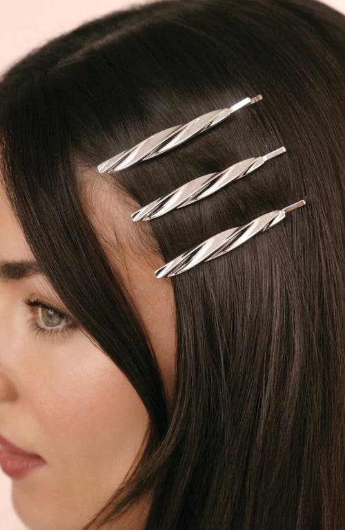 Ettika 3-pack Twisted Barrettes