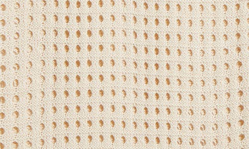 Elan Open Stitch Cover-up Midi Skirt In Natural