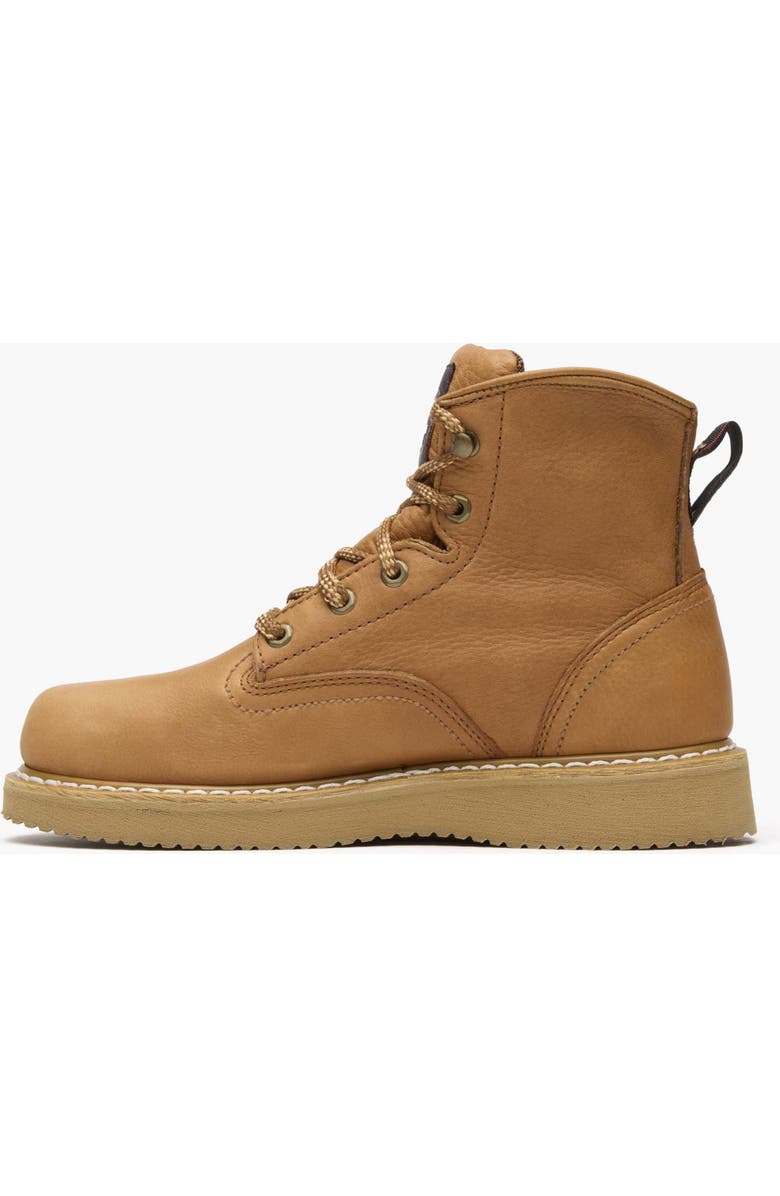 Georgia Boot Men's 6" Wedge Work Boot, Alternate, color, Barracuda Gold