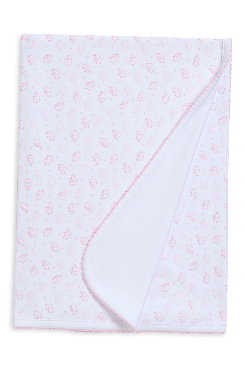 Ele-Fun Pima Cotton Blanket, Main, color, PINK