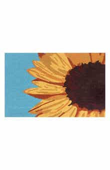 R16 HOME Sunflower Blue Doormat