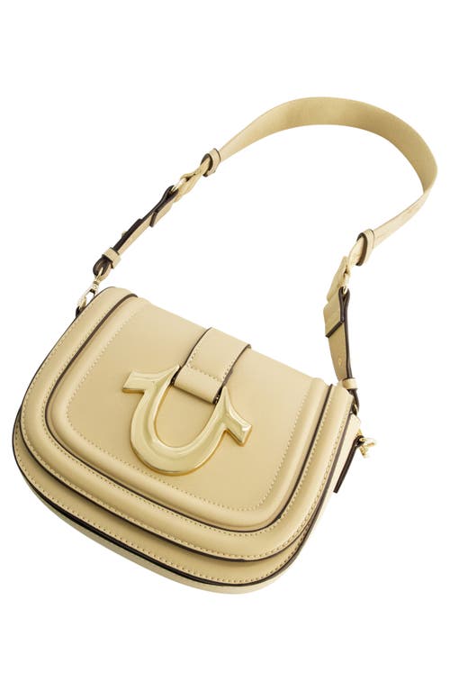 True Religion Horseshoe Saddle Bag In Camel