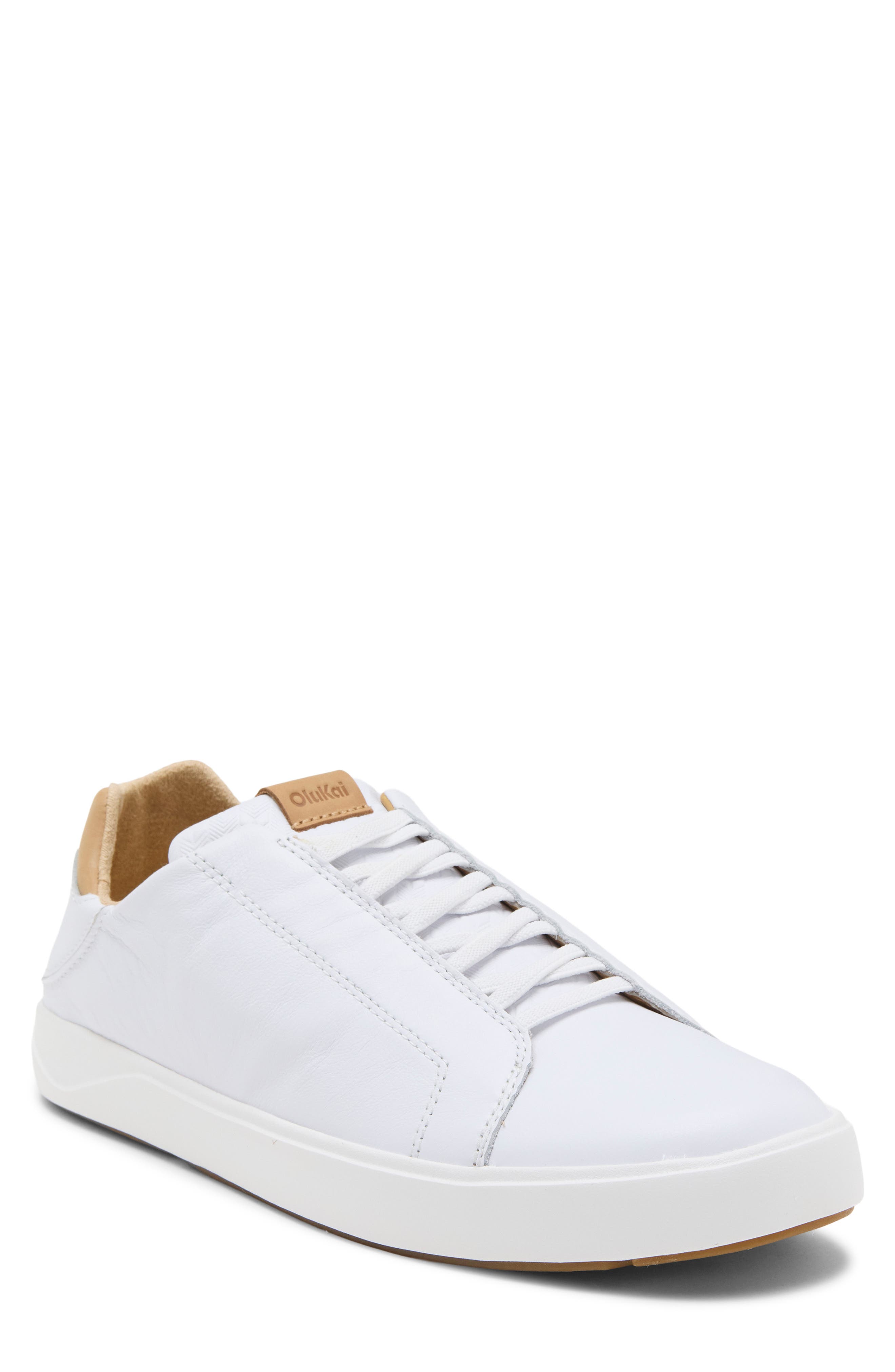 Laeahi Li Nolu Leather Sneaker, Main, color, BRIGHT WHITE / BRIGHT WHITE