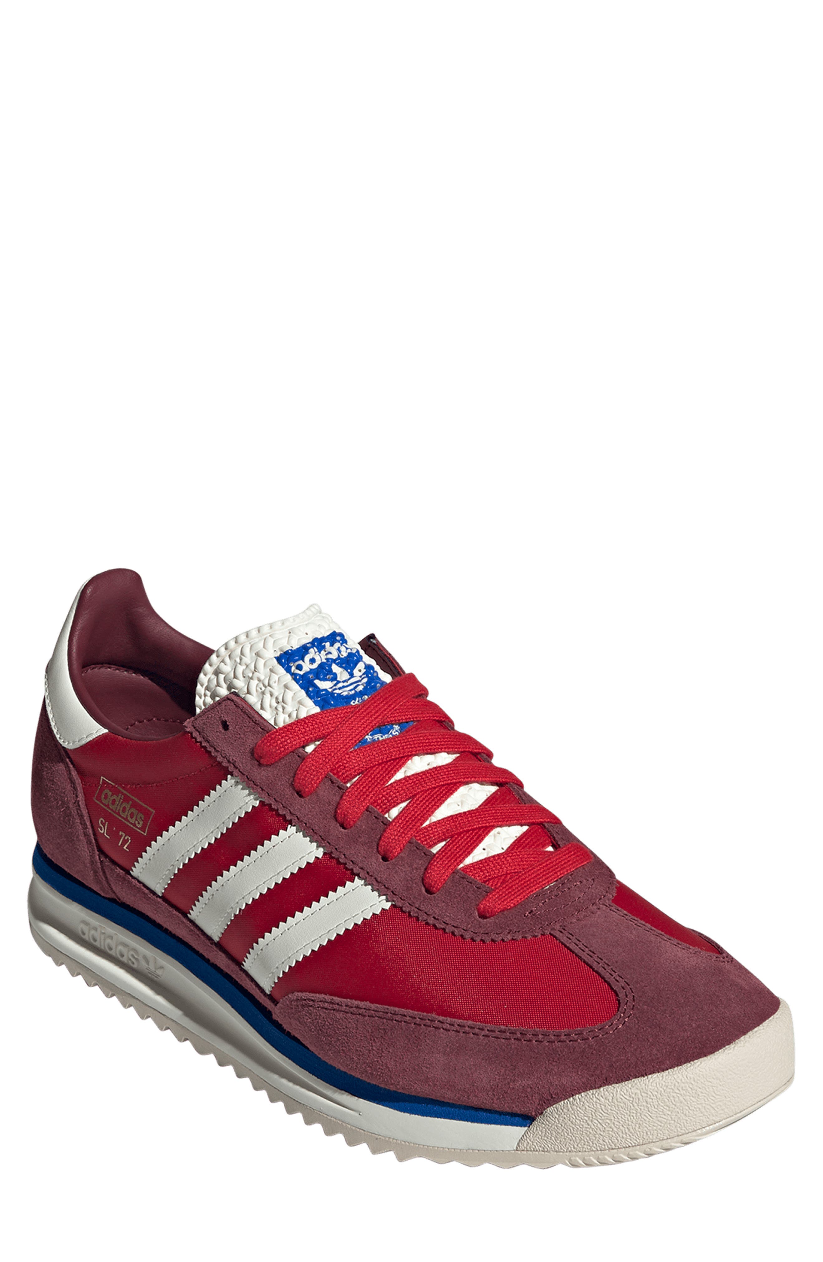 Gender Inclusive SL 72 RS Sneaker, Main, color, SHADOW RED OFF WHITE