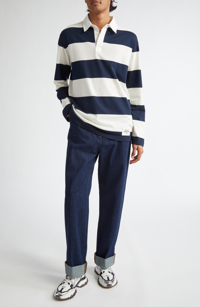 Moncler Cotton Rugby Shirt, Alternate, color, 