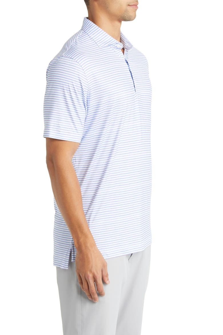 Warwick Stripe PREP-FORMANCE Polo, Alternate, color, TULIP