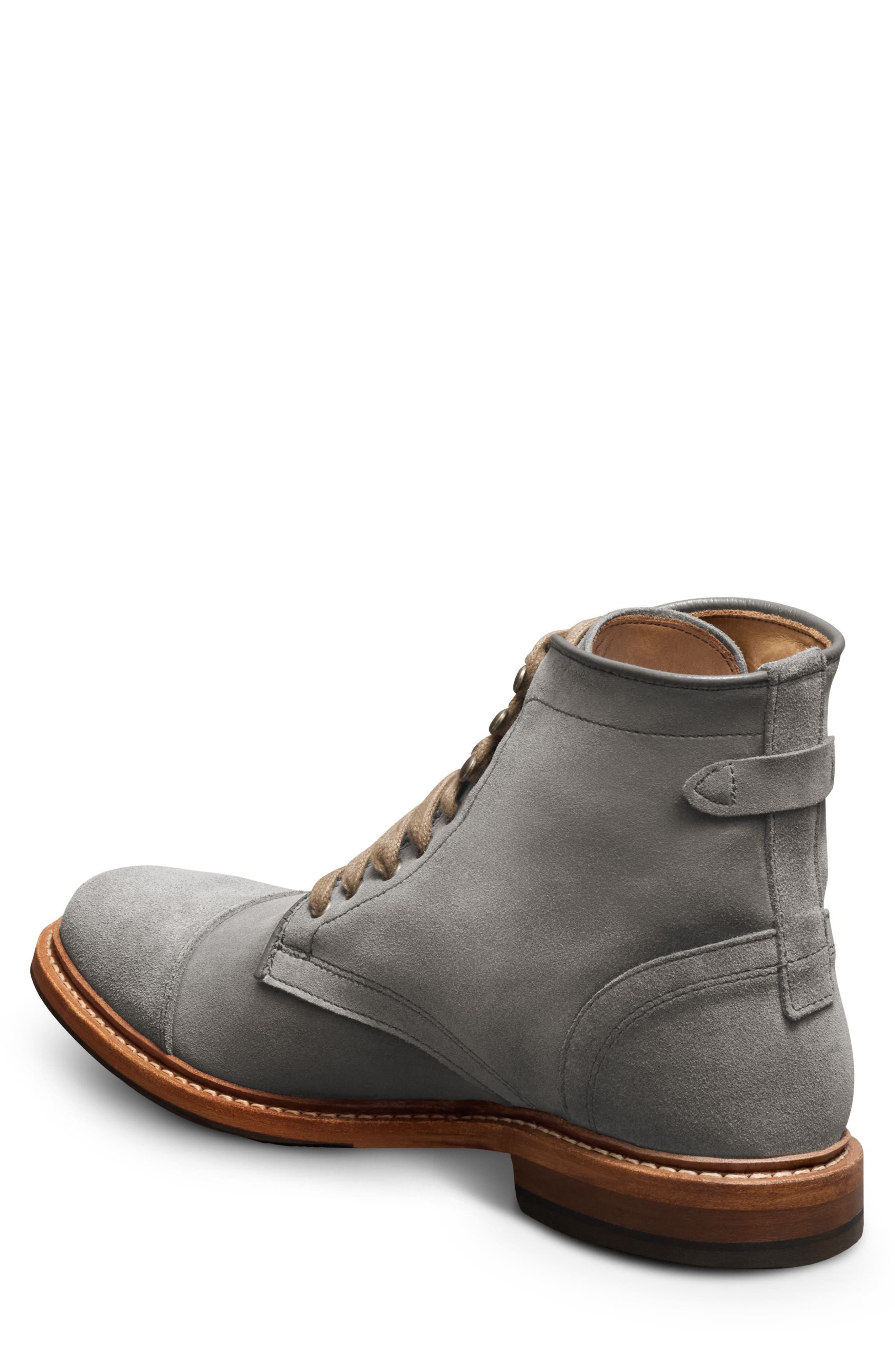 Allen Edmonds Landon Boot, Alternate, color, Storm Suede