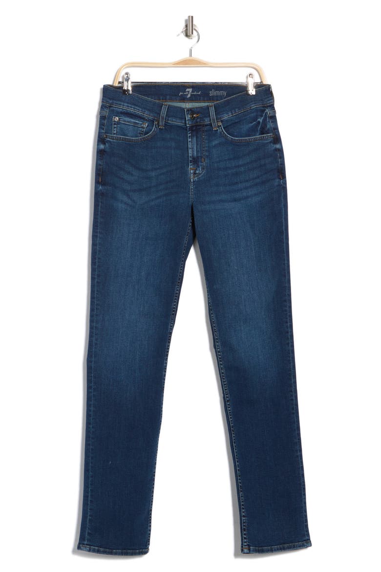 Slimmy Squiggle Slim Straight Leg Jeans, Alternate, color, SIDI