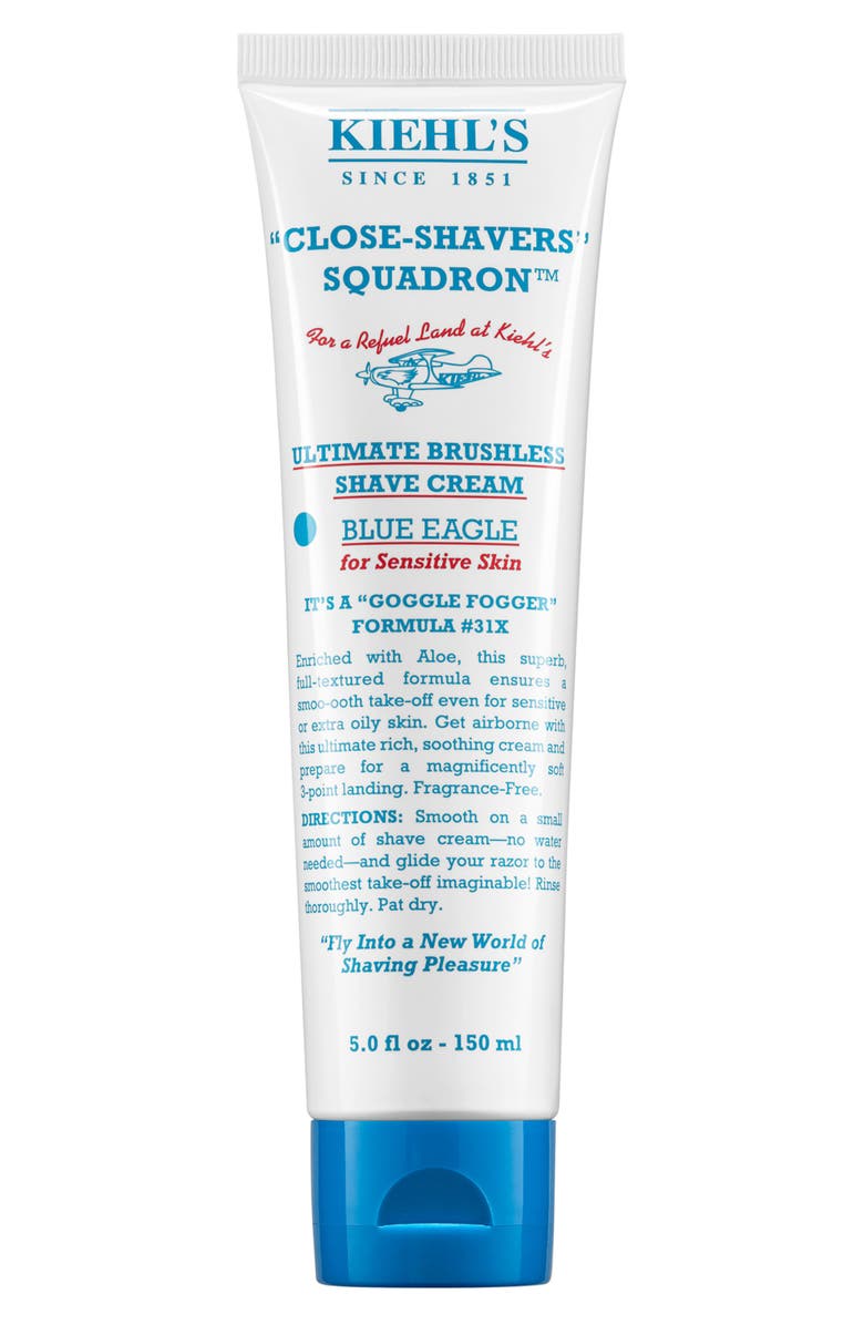 Kiehl's Since 1851 Ultimate Brushless Shave Cream Blue Eagle, Main, color, 