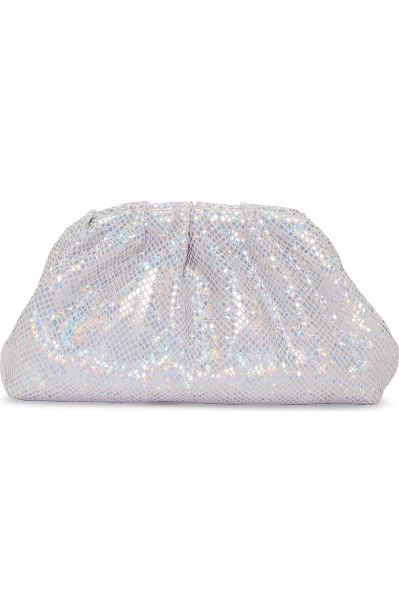 Vince Camuto Nisha Leather Clutch, Main, color,