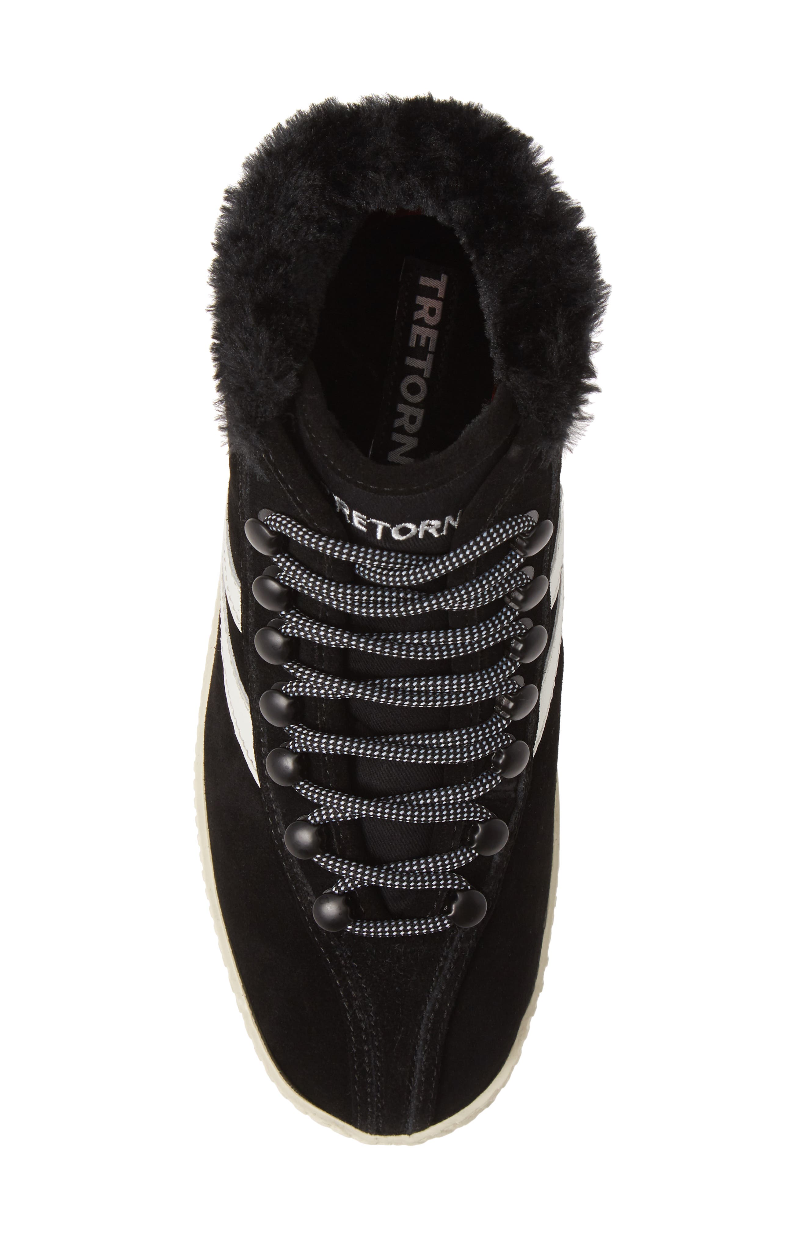 Tretorn Nylite Hi 50 Faux Fur Lined High Top Sneaker, Alternate, color, 