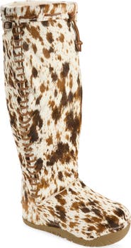UGG® Bucked Tall Genuine Calf Hair Boot