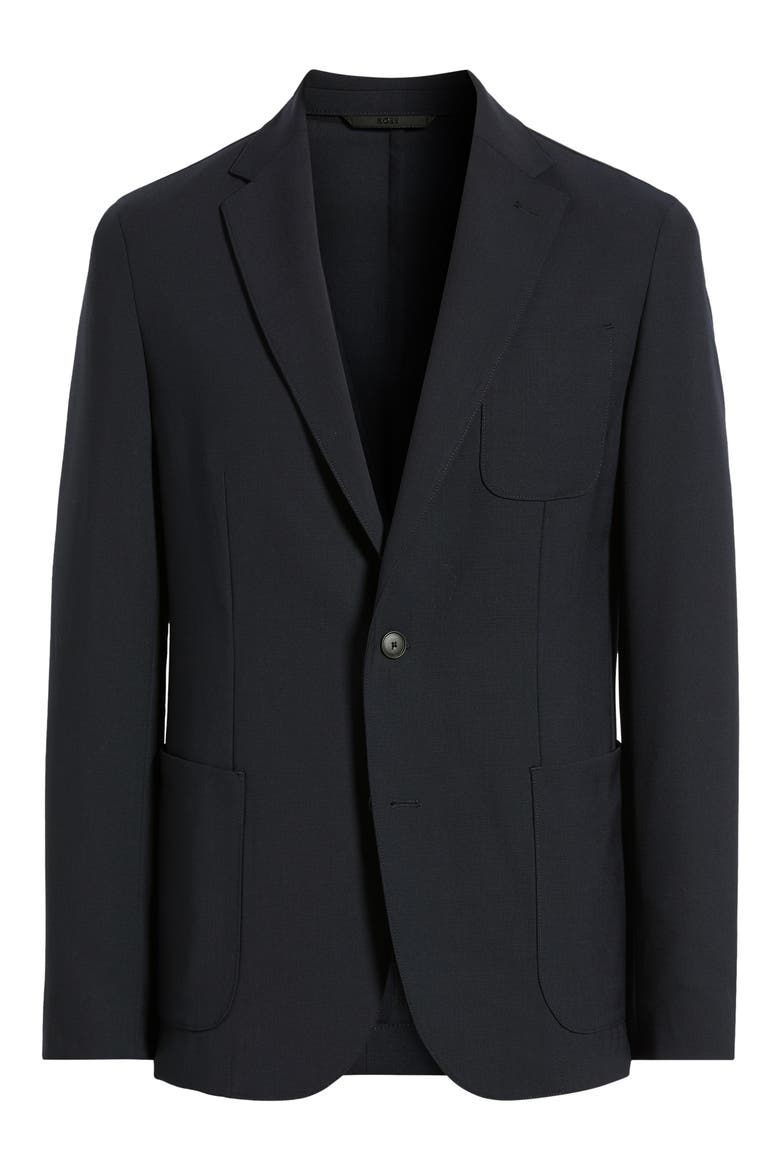 Hanry Virgin Wool Sport Coat, Alternate, color, DARK BLUE