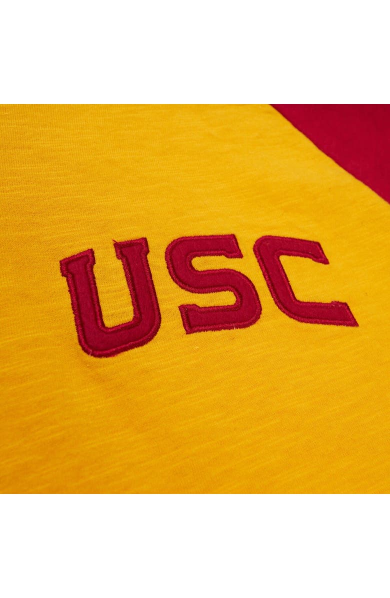 Mitchell & Ness Men's Mitchell & Ness Gold USC Trojans Legendary Slub Raglan Long Sleeve T-Shirt, Alternate, color, Gold