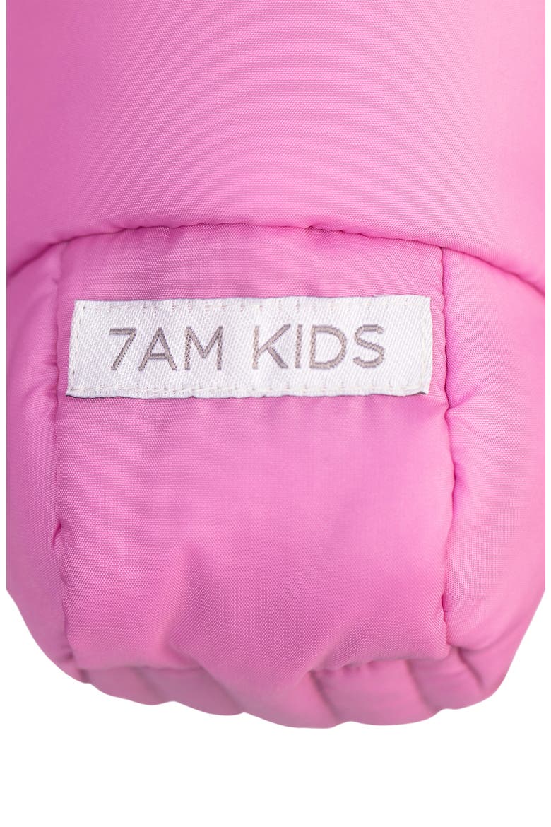 Warmmuffs Water Repellent Muffs, Alternate, color, HOT PINK BOWS