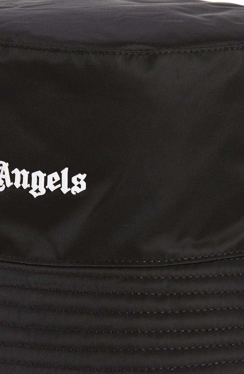 Palm Angels Classic Logo Bucket Hat, Alternate, color,