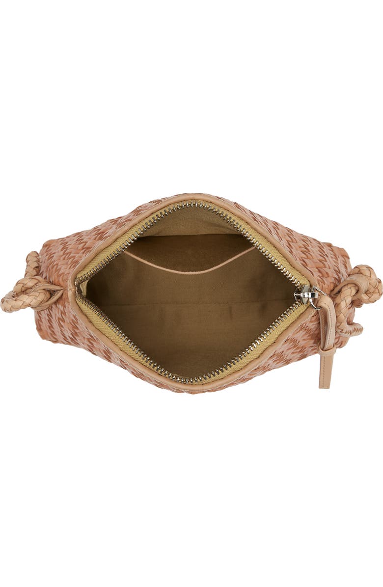 Loeffler Randall Mini Woven Leather Crossbody Bag, Alternate, color,