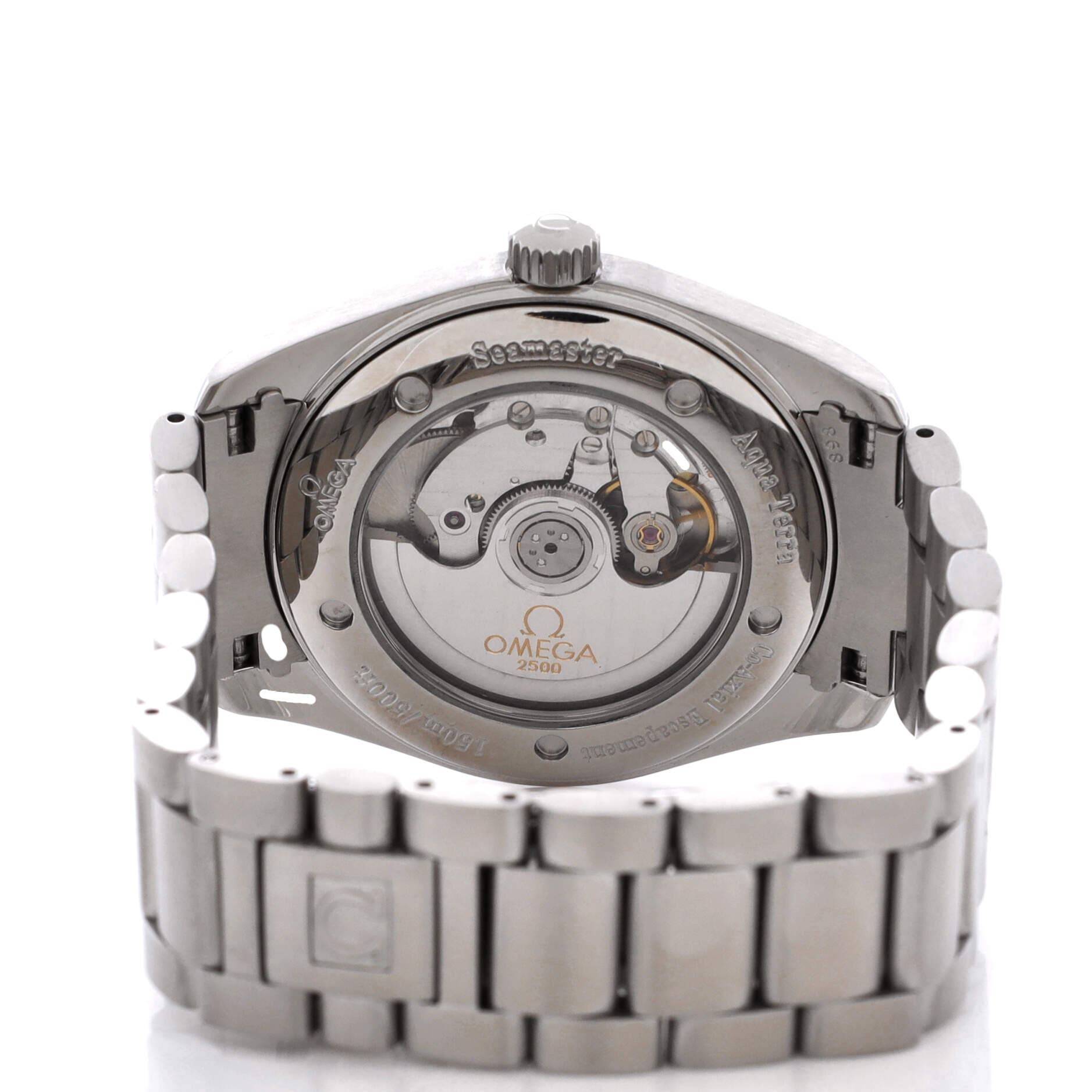 Seamaster Aqua Terra 150M Co-Axial Chronometer Automatic Watch Stainless Steel 39, Alternate, color, Metallic Silver