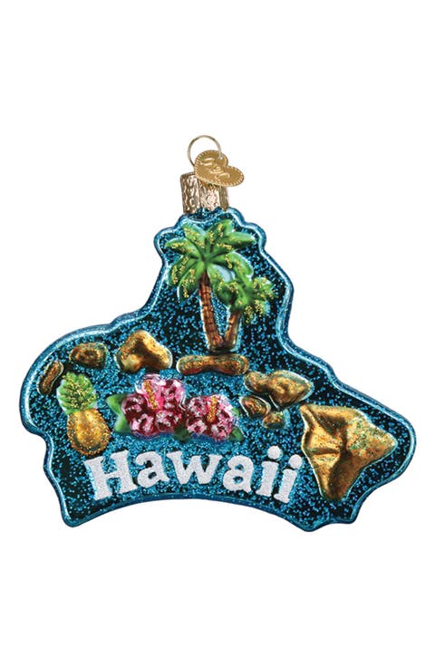 Hawaiian Islands Ornament