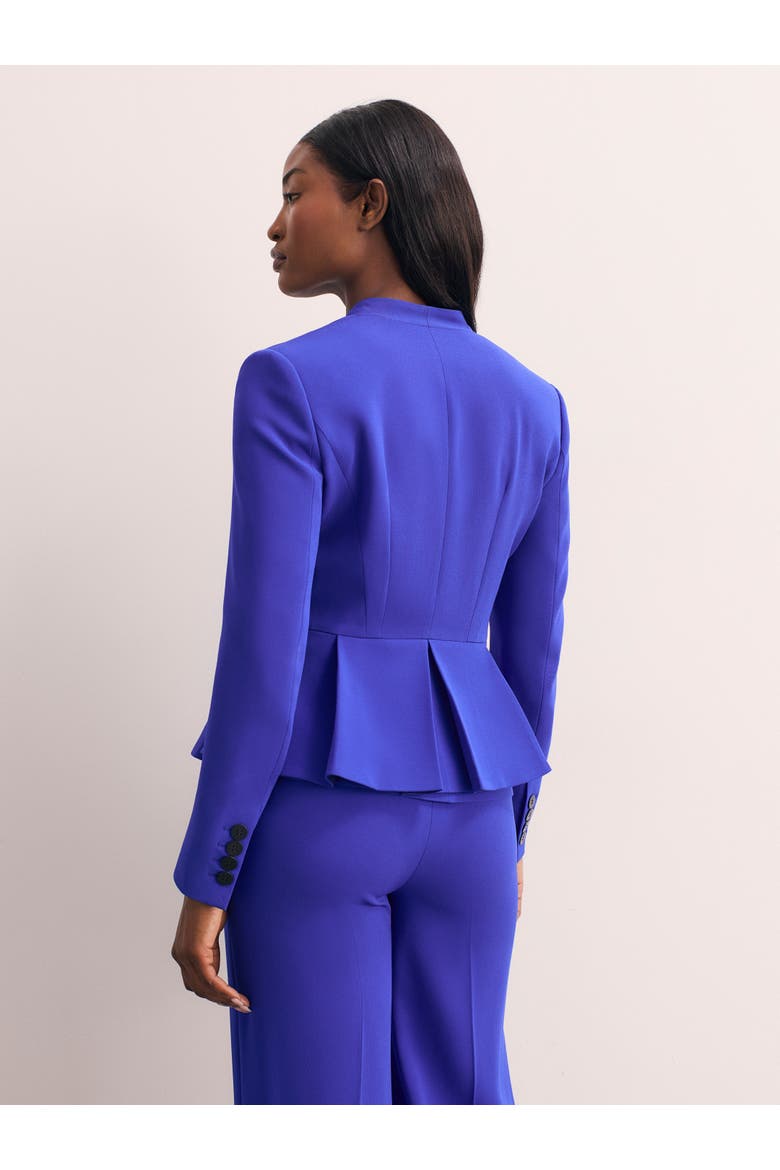 Clifton Clever Crepe Blazer, Alternate, color, Blue