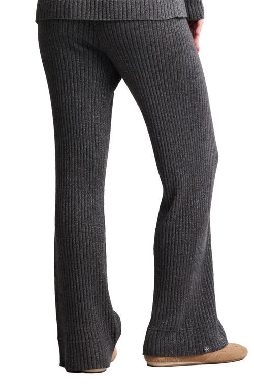 Barefoot Dreams Cozychic® Ultra Lite® Rib Wide Leg Pants In Gray