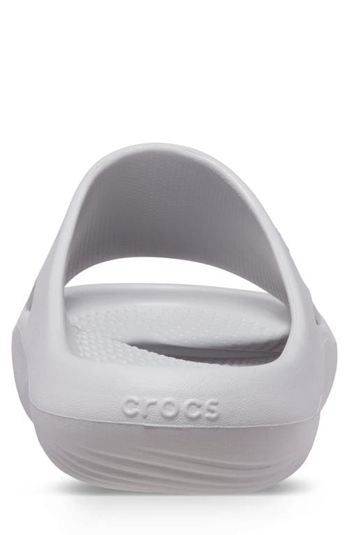 Crocs Mellow Recovery Waterproof Slide Sandal In Atmosphere
